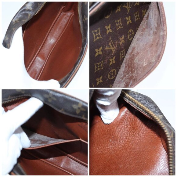 LOUIS VUITTON Monogram Compiegne 28 Clutch Bag M51845 LV Auth 89178 - Picture 15 of 16